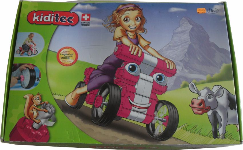 kiditec Multicar pink-Set 79 Teile
